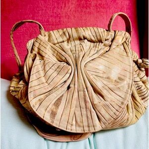 Viva California USA vintage leather crossbody shoulder handbag ,PRICE DROP!